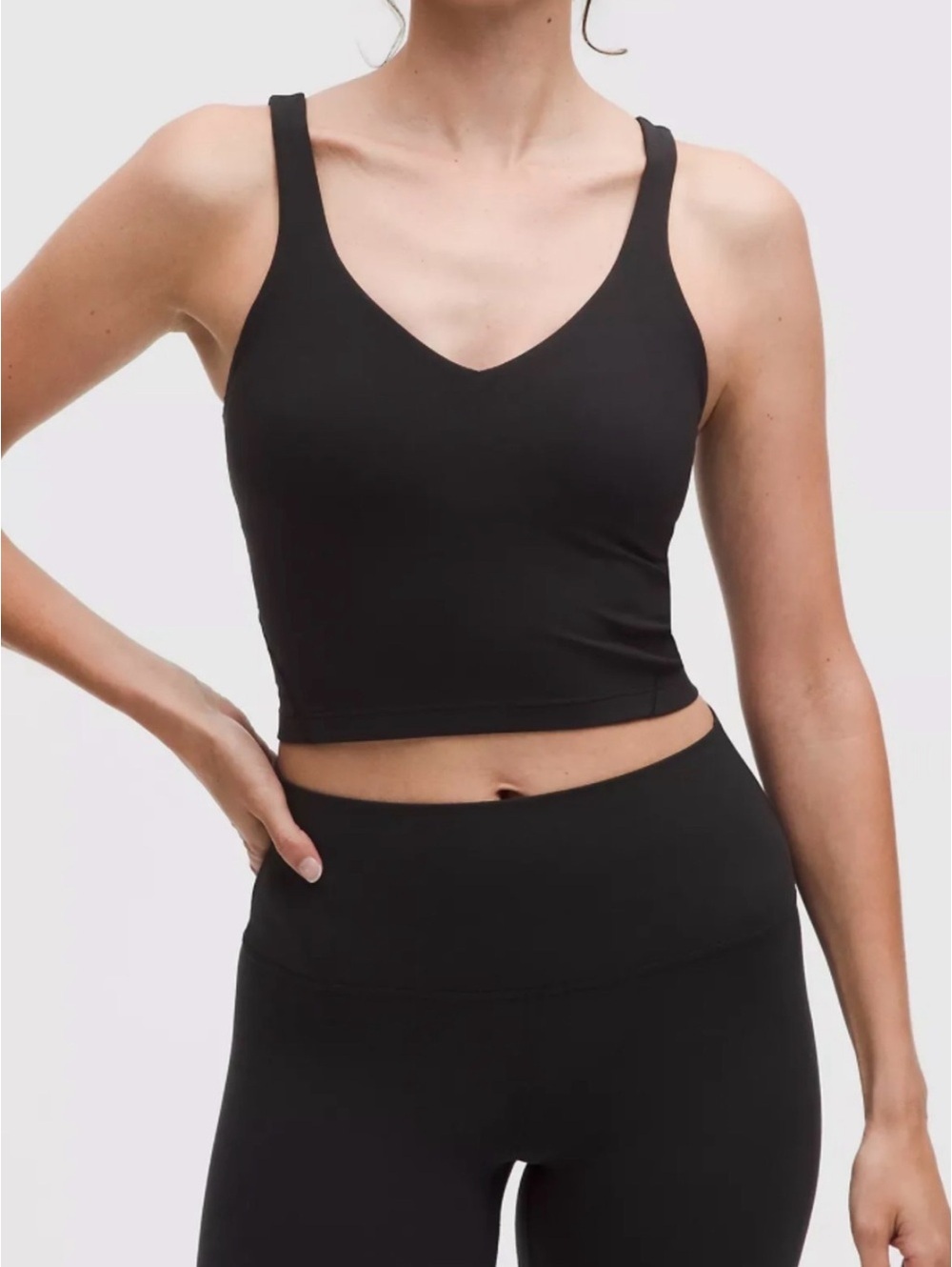 Lululemon Align Tank Sz 4 Black EUC